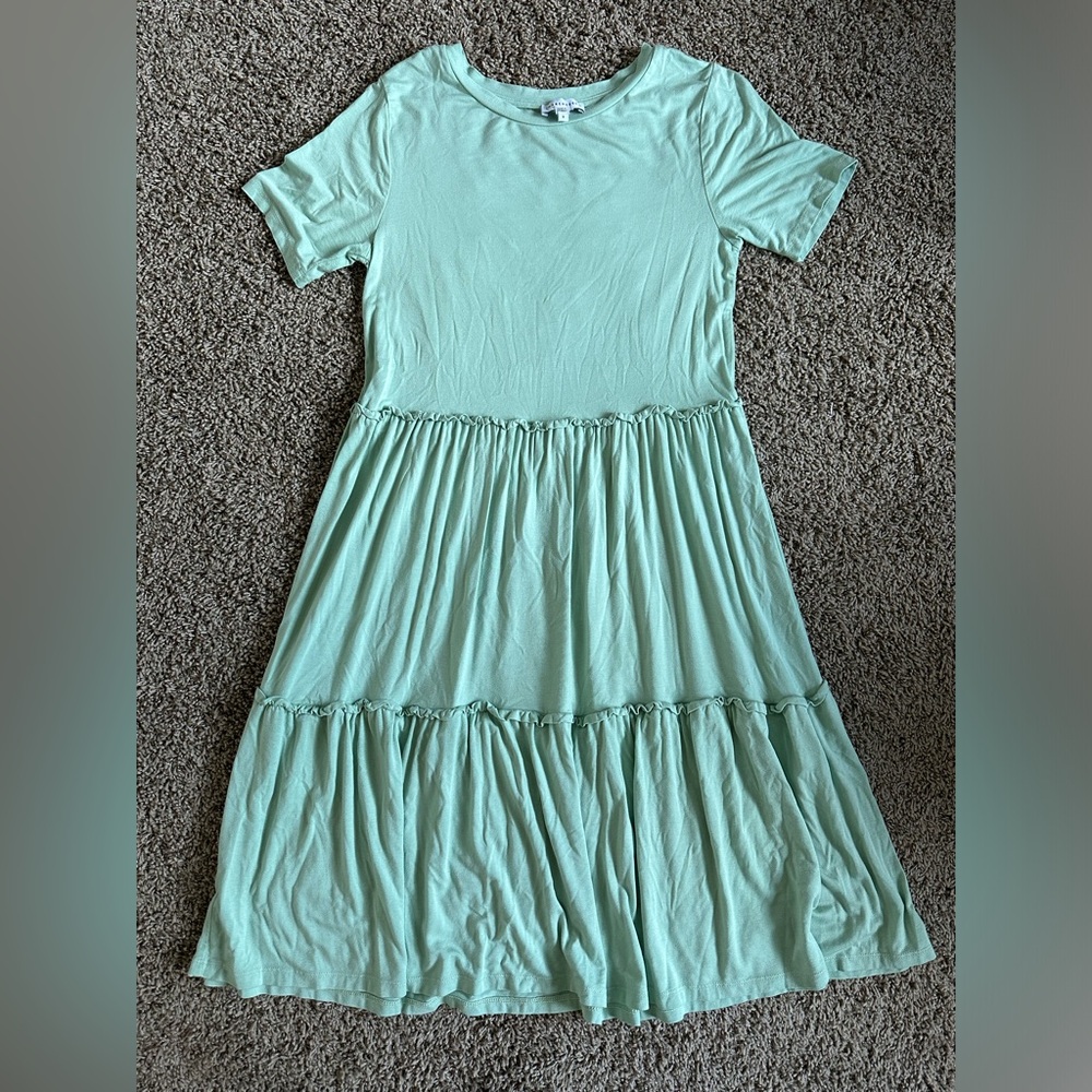 Sage Green Warehouse Midi Dress